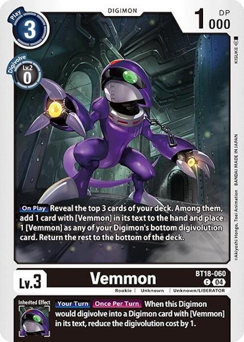 Vemmon - Release Special Booster 2.0 (BT18-19)