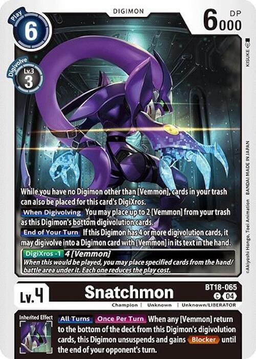 Snatchmon - Release Special Booster 2.0 (BT18-19)