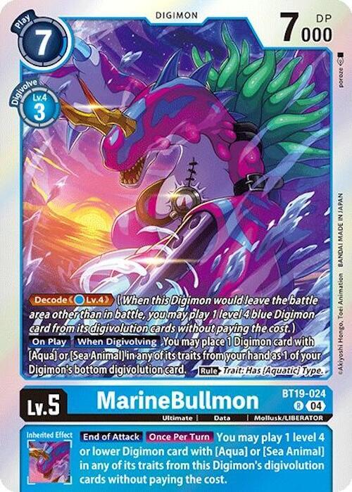 MarineBullmon - Release Special Booster 2.0 (BT18-19)