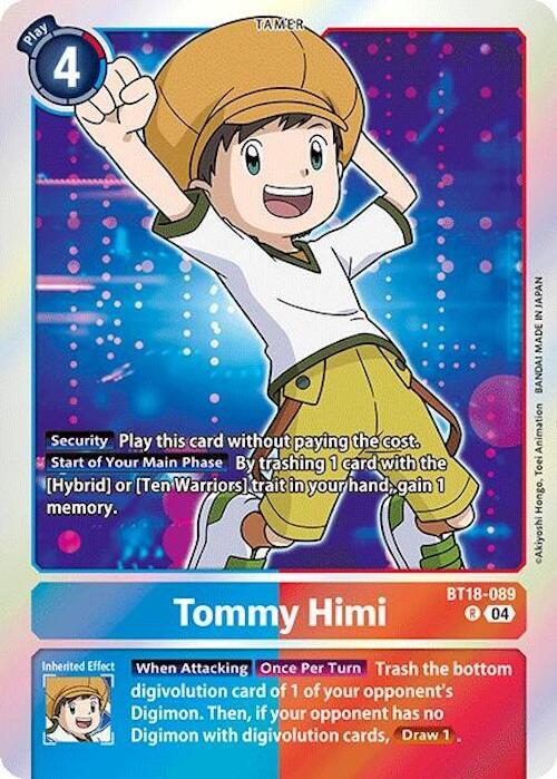 Tommy Himi - Release Special Booster 2.0 (BT18-19)