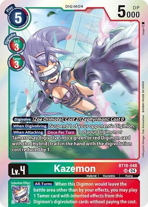 Kazemon - Release Special Booster 2.0 (BT18-19)