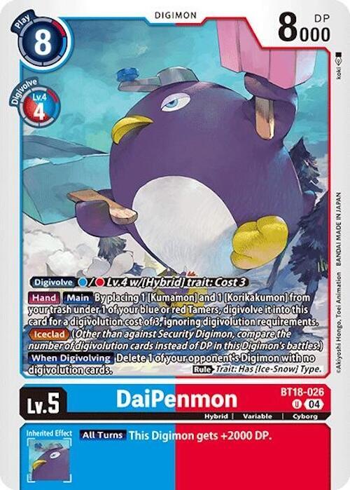 DaiPenmon - Release Special Booster 2.0 (BT18-19)