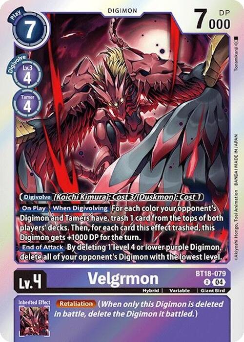 Velgrmon - Release Special Booster 2.0 (BT18-19)