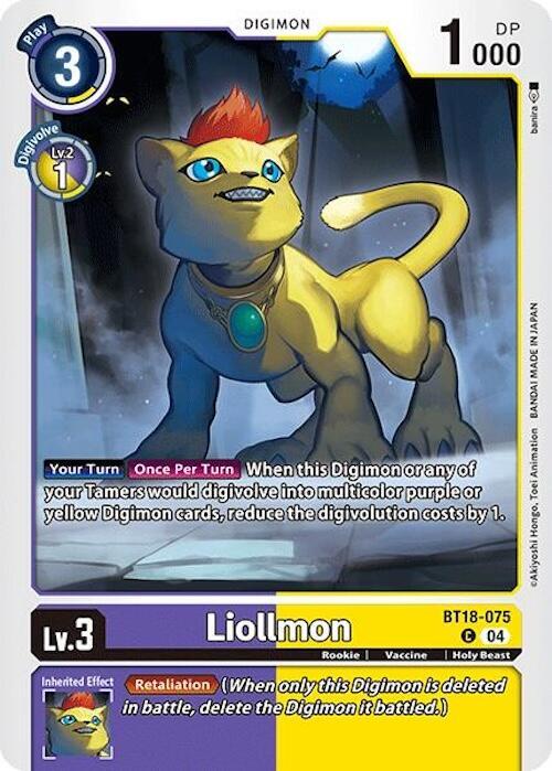 Liollmon - Release Special Booster 2.0 (BT18-19)