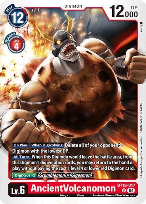AncientVolcanomon - Release Special Booster 2.0 (BT18-19)