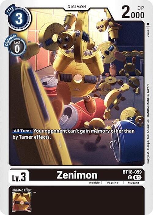 Zenimon - Release Special Booster 2.0 (BT18-19)