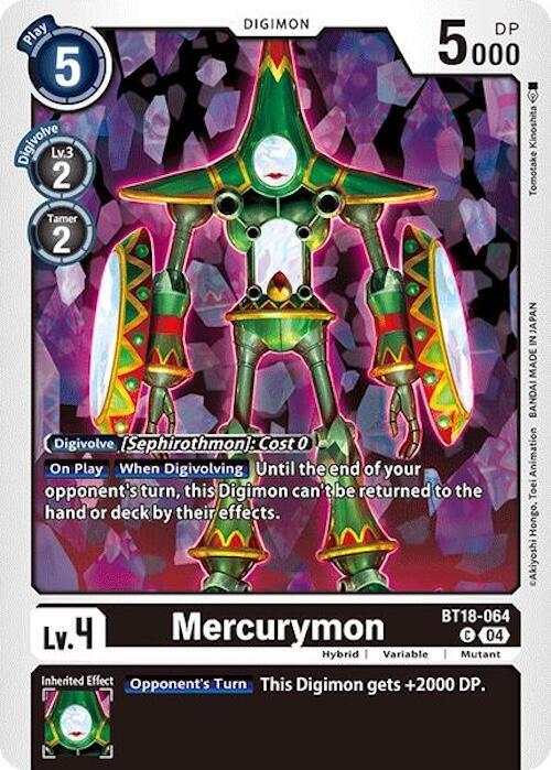 Mercurymon - Release Special Booster 2.0 (BT18-19)