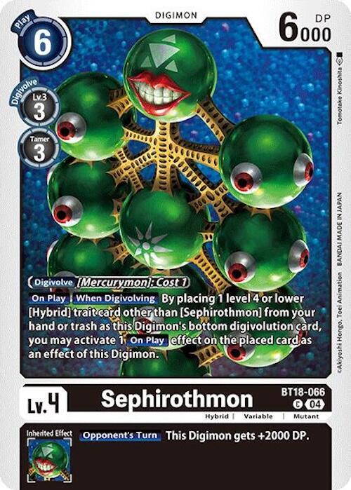 Sephirothmon - Release Special Booster 2.0 (BT18-19)