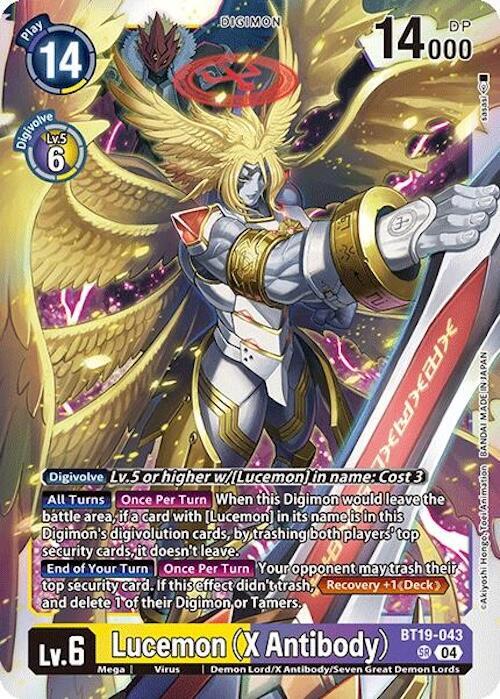Lucemon (X Antibody) - Release Special Booster 2.0 (BT18-19)