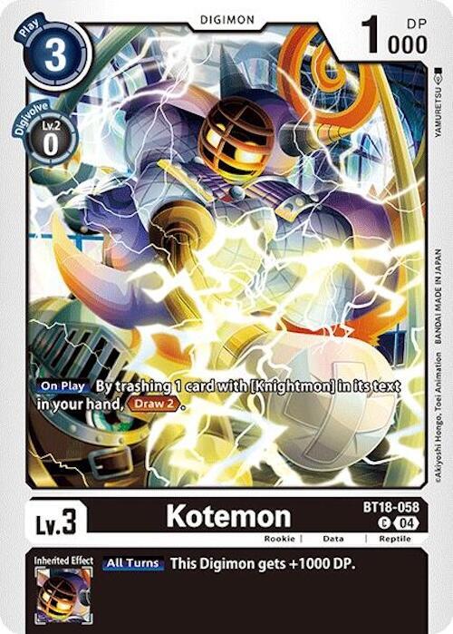 Kotemon - Release Special Booster 2.0 (BT18-19)