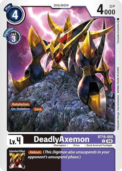 DeadlyAxemon - Release Special Booster 2.0 (BT18-19)