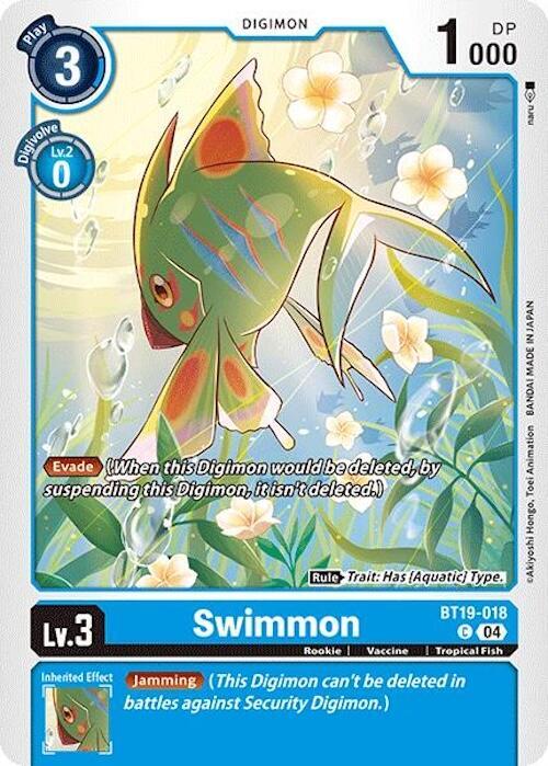 Swimmon - Release Special Booster 2.0 (BT18-19)
