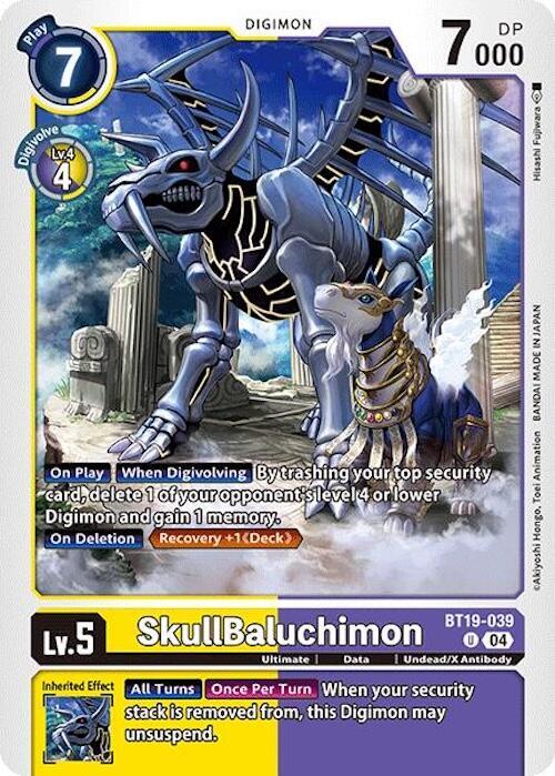 SkullBaluchimon - Release Special Booster 2.0 (BT18-19)