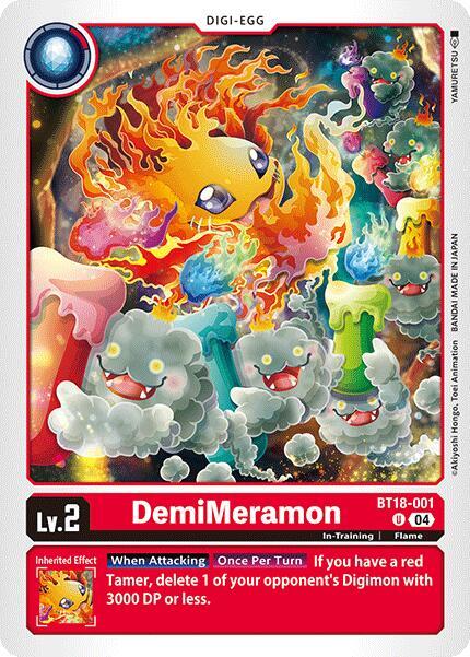 DemiMeramon - BT18-001 - Release Special Booster 2.0 (BT18-19)