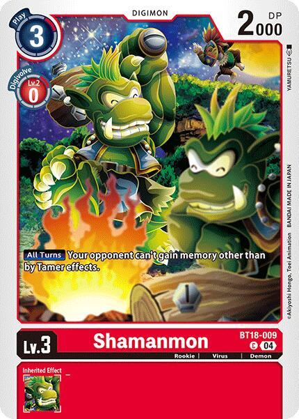 Shamanmon - Release Special Booster 2.0 (BT18-19)