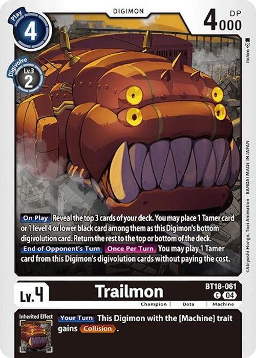 Trailmon - Release Special Booster 2.0 (BT18-19)