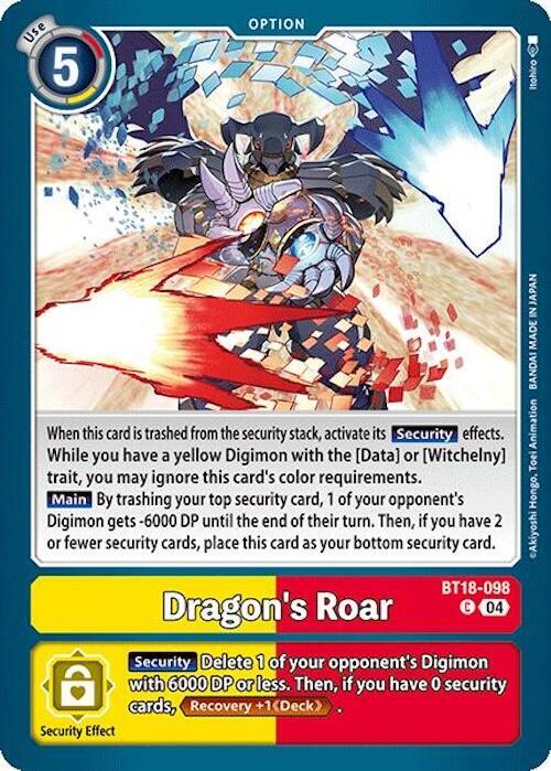Dragon's Roar - Release Special Booster 2.0 (BT18-19)