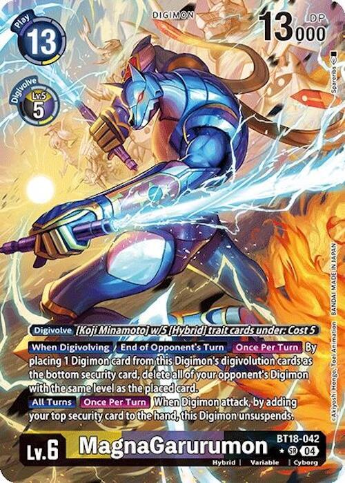 MagnaGarurumon (Alternate Art) - Release Special Booster 2.0 (BT18-19)