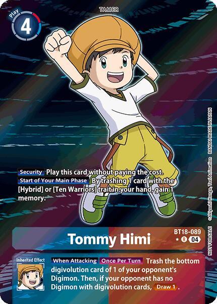 Tommy Himi (Release Special Booster 2.0: Box Promotion Pack) - Release Special Booster 2.0 (BT18-19)