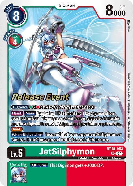 JetSilphymon - Release Special Booster 2.0 Celebration Event Cards (BT18-19_PR)