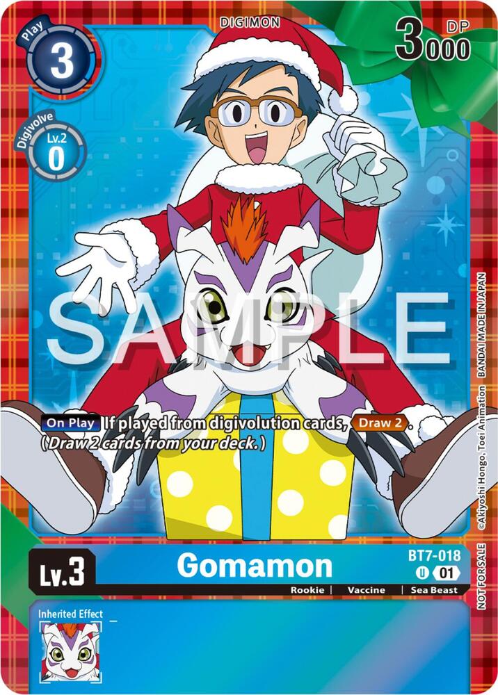 Gomamon (Winter Holiday Event 2024) - Next Adventure (BT-07)