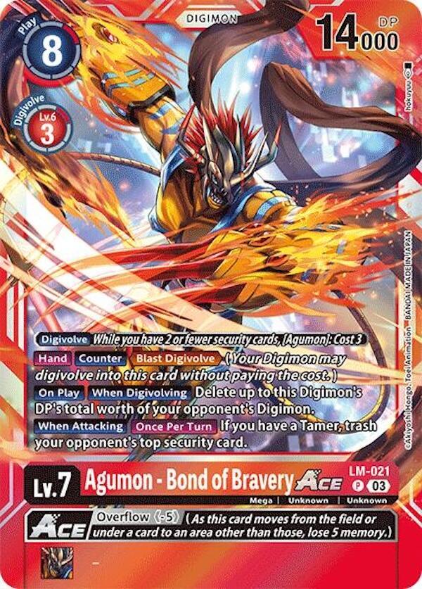 Agumon - Bond of Bravery ACE - Special Limited Set (LM-01-05)