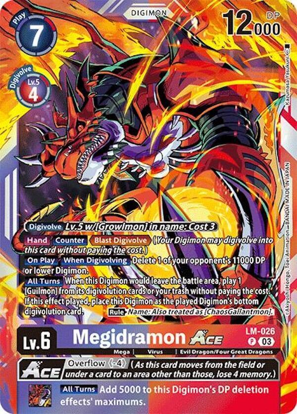 Megidramon ACE - Special Limited Set (LM-01-05)