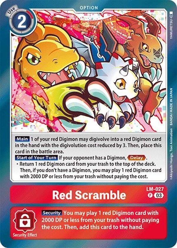 Red Scramble - Special Limited Set (LM-01-05)
