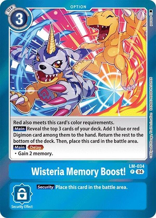 Wisteria Memory Boost! - Special Limited Set (LM-01-05)