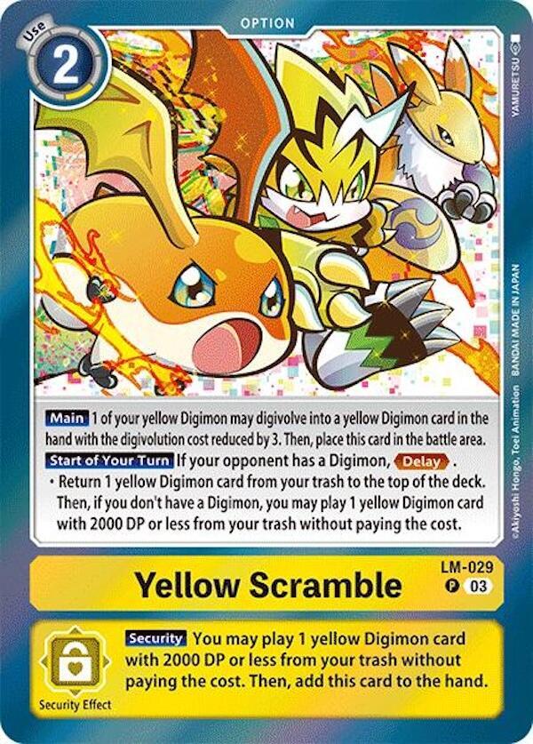 Yellow Scramble - Special Limited Set (LM-01-05)