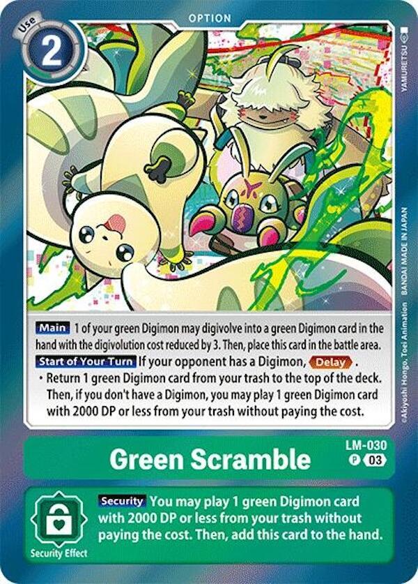 Green Scramble - Special Limited Set (LM-01-05)