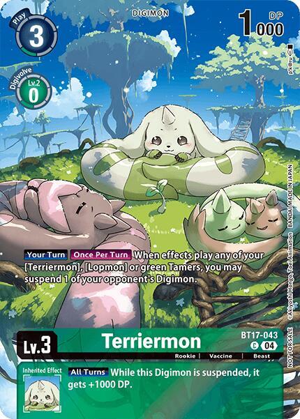 Terriermon (Legend Pack 2024 Box Topper) - Chain of Liberation (EX-08)