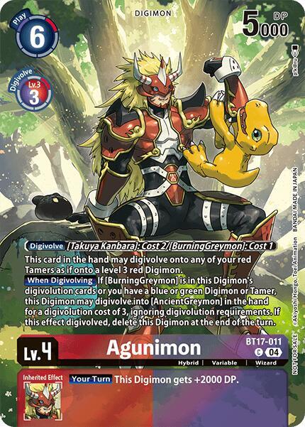 Agunimon (Legend Pack 2024 Box Topper) - Chain of Liberation (EX-08)