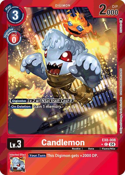 Candlemon (Limited Foil) - Chain of Liberation (EX-08)