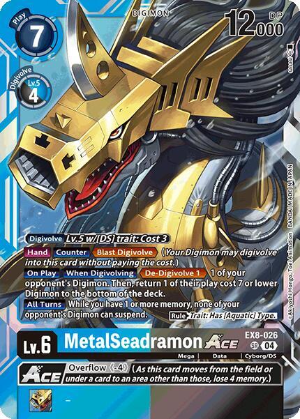MetalSeadramon ACE - Chain of Liberation (EX-08)