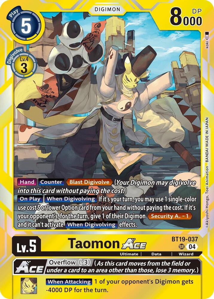 Taomon ACE - Release Special Booster 2.5 (BT19-20)