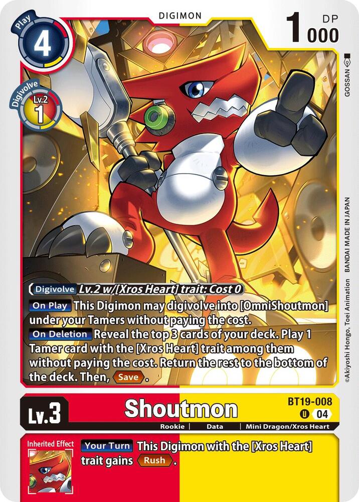 Shoutmon - Release Special Booster 2.5 (BT19-20)