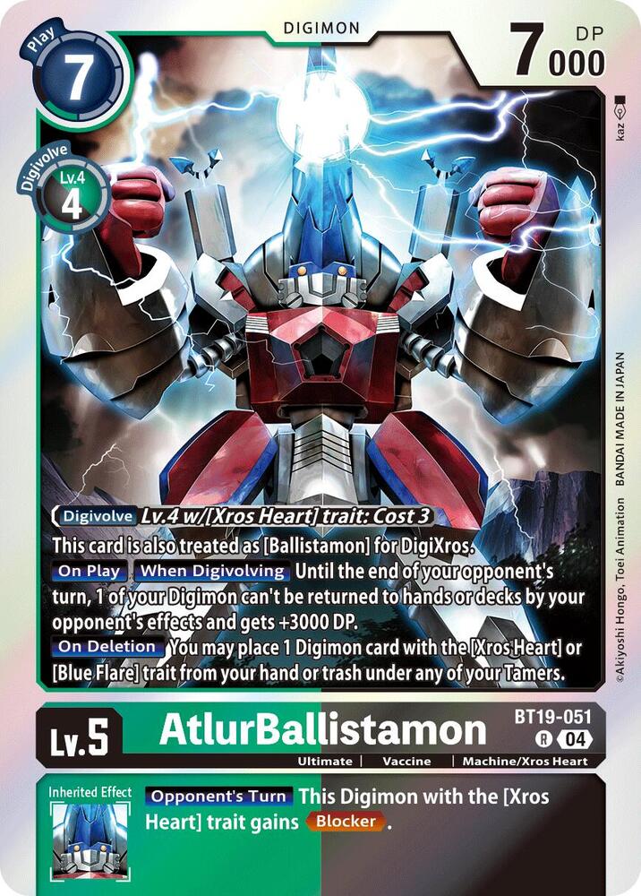 AtlurBallistamon - Release Special Booster 2.5 (BT19-20)