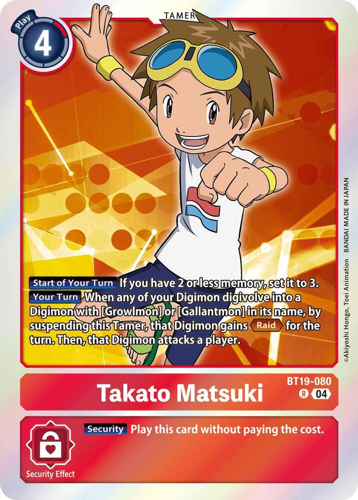 Takato Matsuki - Release Special Booster 2.5 (BT19-20)