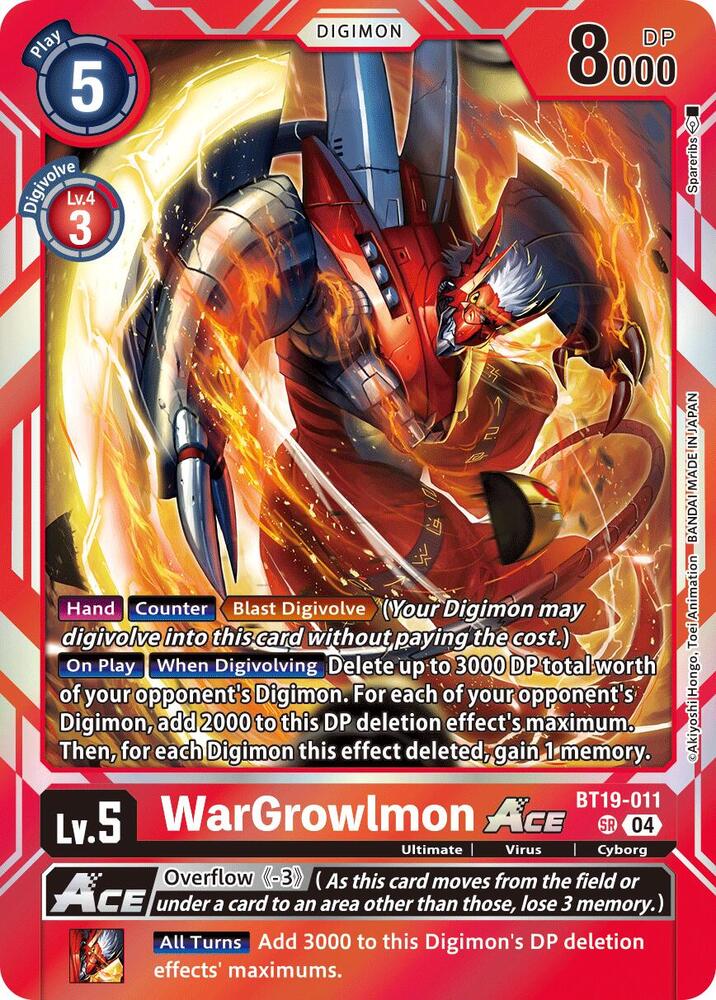 WarGrowlmon ACE - Release Special Booster 2.5 (BT19-20)