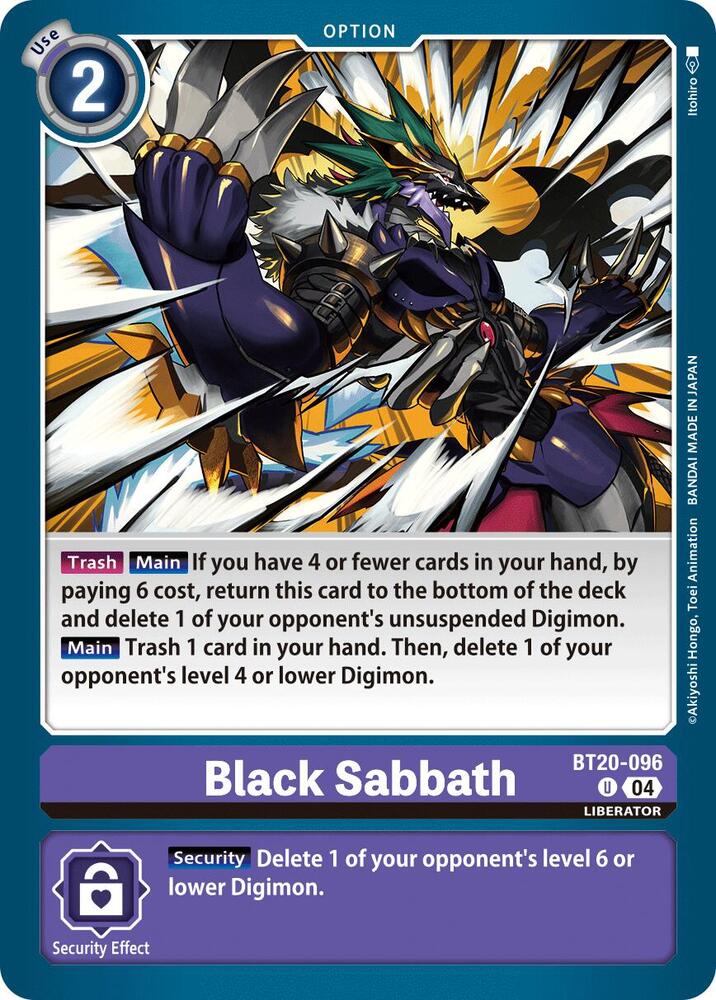 Black Sabbath - Release Special Booster 2.5 (BT19-20)