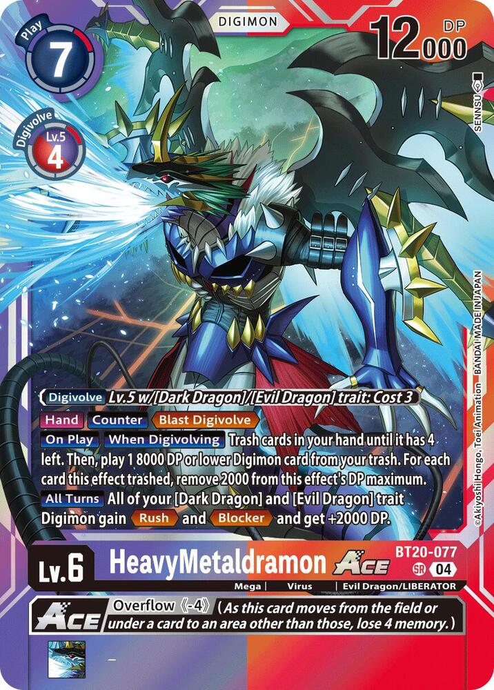 HeavyMetaldramon ACE - Release Special Booster 2.5 (BT19-20)