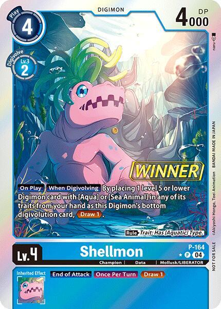 Shellmon (Store Tournament 2025 Vol.1 Winner Pack) - Digimon Promotion Cards (D-PR)