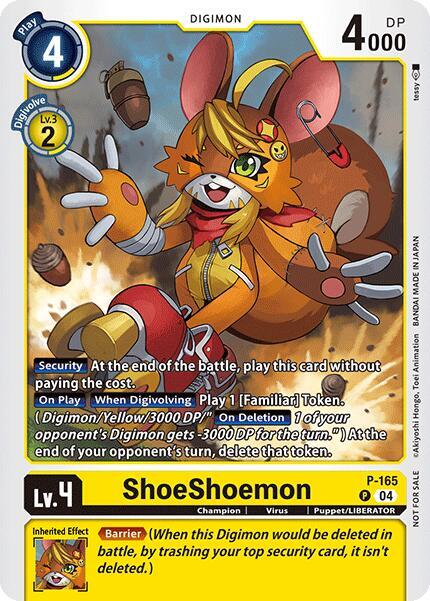 ShoeShoemon (Store Tournament 2025 Vol.1 Participation Pack) - Digimon Promotion Cards (D-PR)