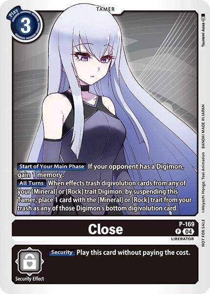 Close (Store Tournament 2025 Vol.1 Participation Pack) - Digimon Promotion Cards (D-PR)