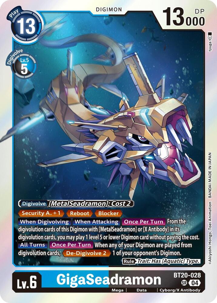 GigaSeadramon - Release Special Booster 2.5 (BT19-20)
