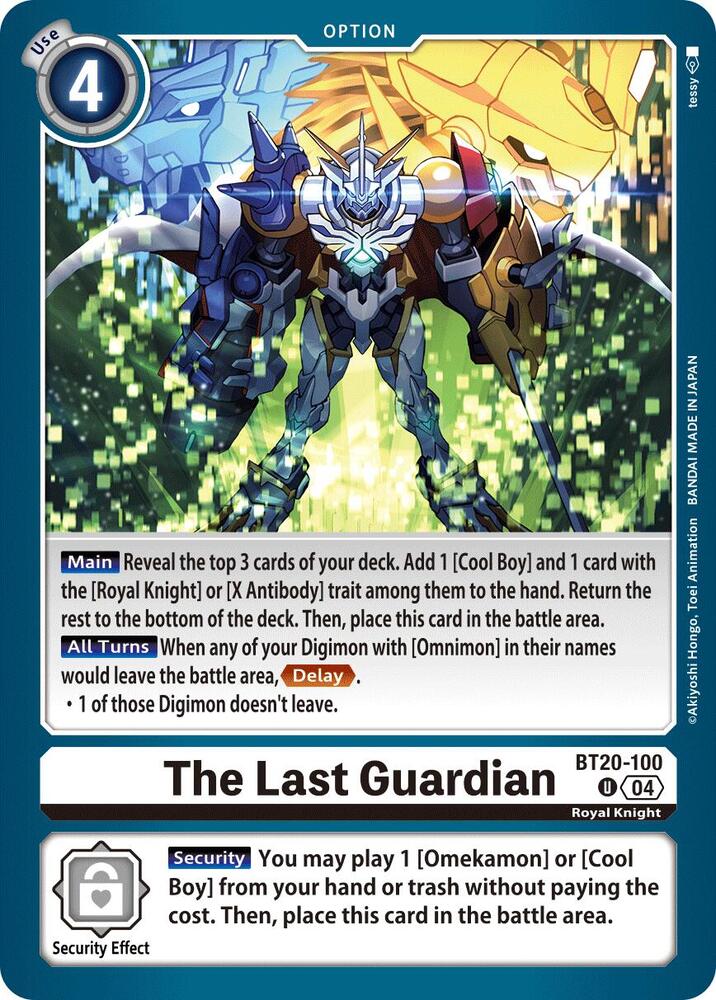 The Last Guardian - Release Special Booster 2.5 (BT19-20)