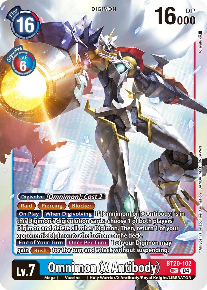 Omnimon (X Antibody) - Release Special Booster 2.5 (BT19-20)