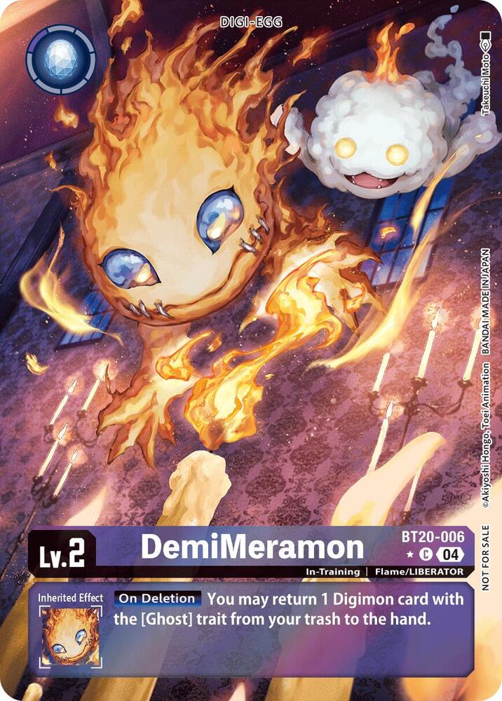 DemiMeramon - BT20-006 (Release Special Booster 2.5: Box Promotion Pack) - Release Special Booster 2.5 (BT19-20)