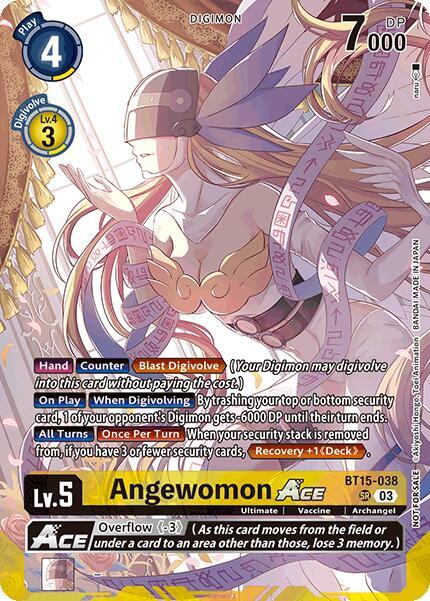 Angewomon ACE (Limited Card Pack) - World Convergence (BT-21)